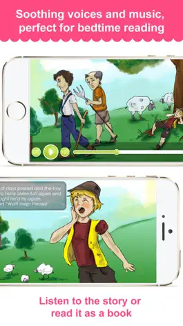 Game screenshot The Boy Who Cried Wolf - Narrated classic fairy tales and stories for children apk