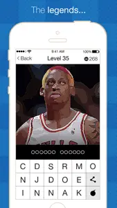 Who's the Baller? - Guess the Basketball Player Word Game screenshot #3 for iPhone