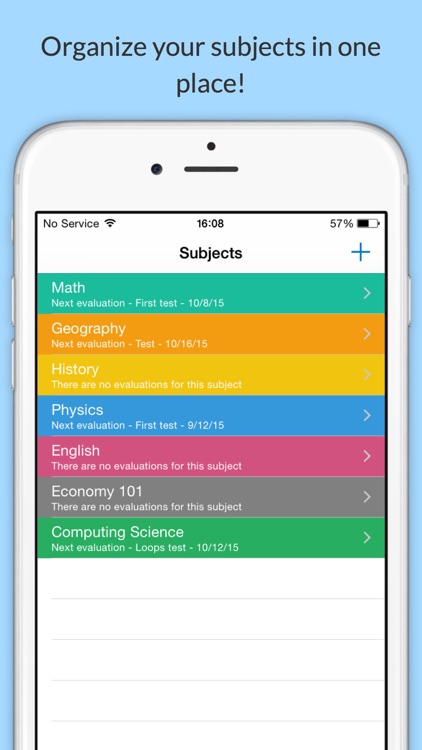 Easy A - Organize Your Study Life