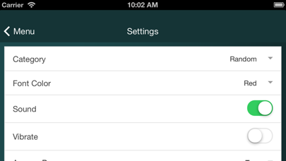 App screenshot