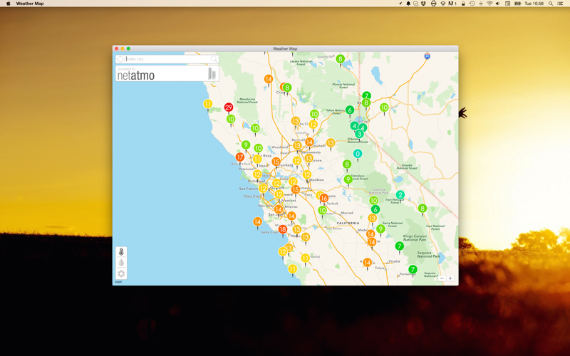 Weather Map - Real time weather from Netatmo Stations miniatuur 3