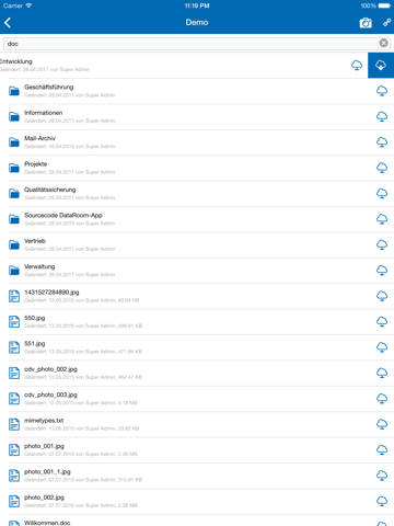 Screenshot #5 pour agorum core mobile client