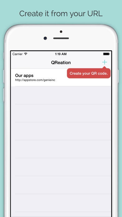 Screenshot #2 pour QReation - QR code generator/scanner for Apple Watch/iPhone/iPad