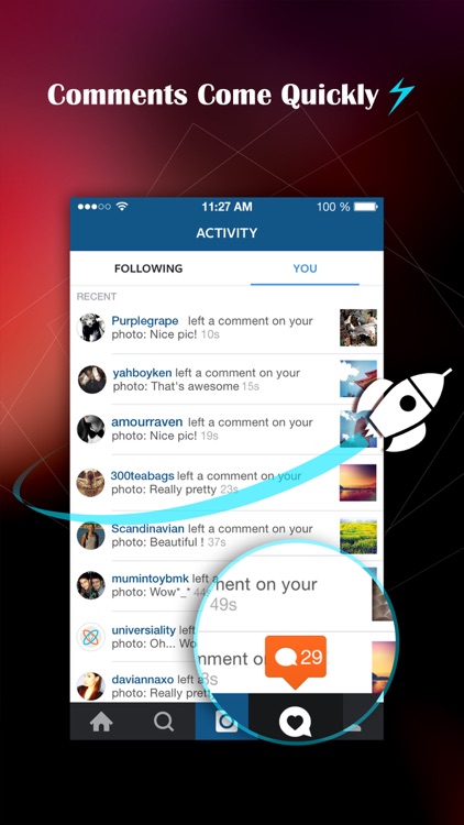 InstaComment - Get More Comments for Instagram screenshot-3