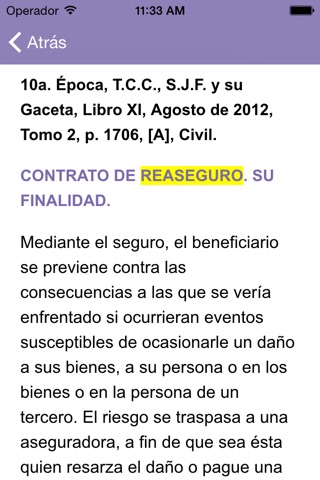 i-Lex Jurisprudencia Mercantil screenshot 4