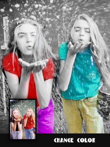 Screenshot #5 pour Pic Color Effects - Photo Splash Modifier: Black & White, Selective Grayscale plus Recolor FX