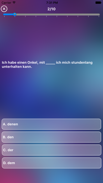 Screenshot #2 pour German Practice