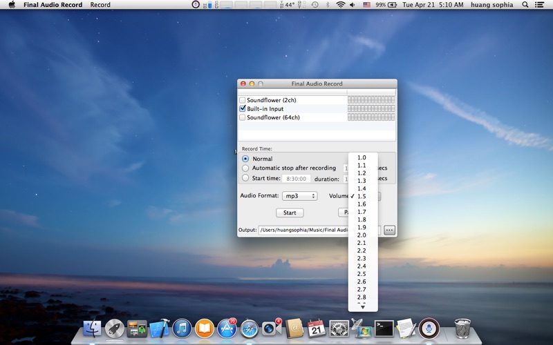 Screenshot #3 pour Final Audio Record