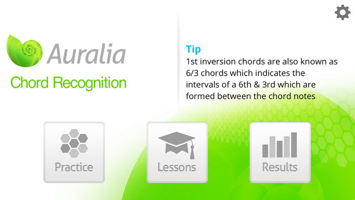 Auralia Chord Recognition