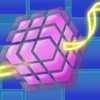 A Neon Bouncy Cube