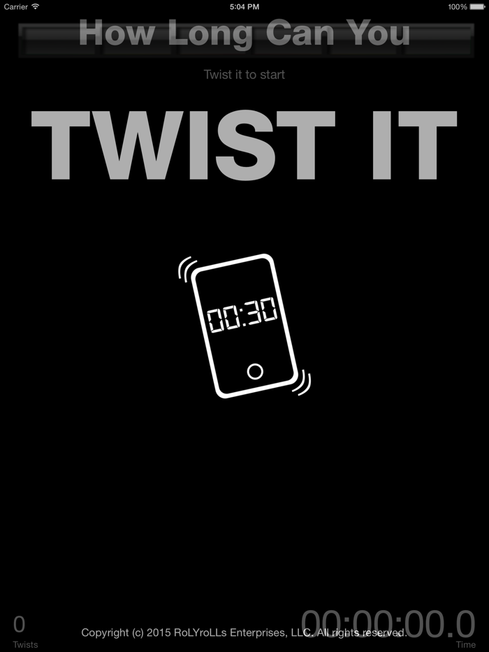 How Long Can You Twist It