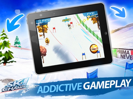 Ski Champion iPad app afbeelding 1