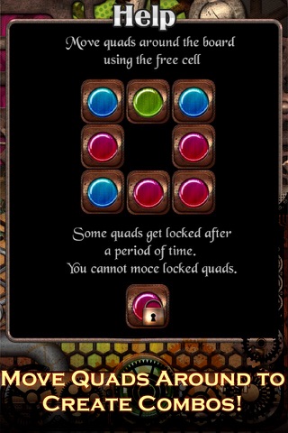 A Steampunk Gear Machines : Match and Connect Puzzle Blast - Full Version screenshot 2