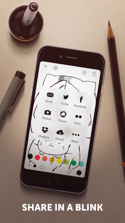 Tayasui Memopad - Draw, share, it's done!