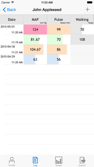 Screenshot #1 pour Body Logger