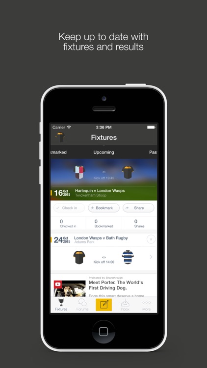 Fan App for Wasps RFC