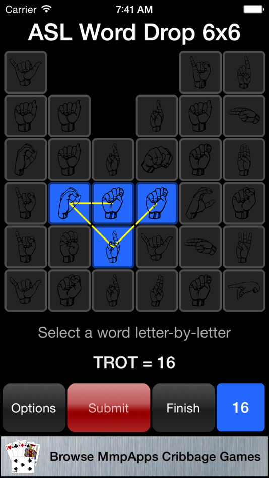 #5. ASL Word Drop (iOS) 由: MmpApps Corp.
