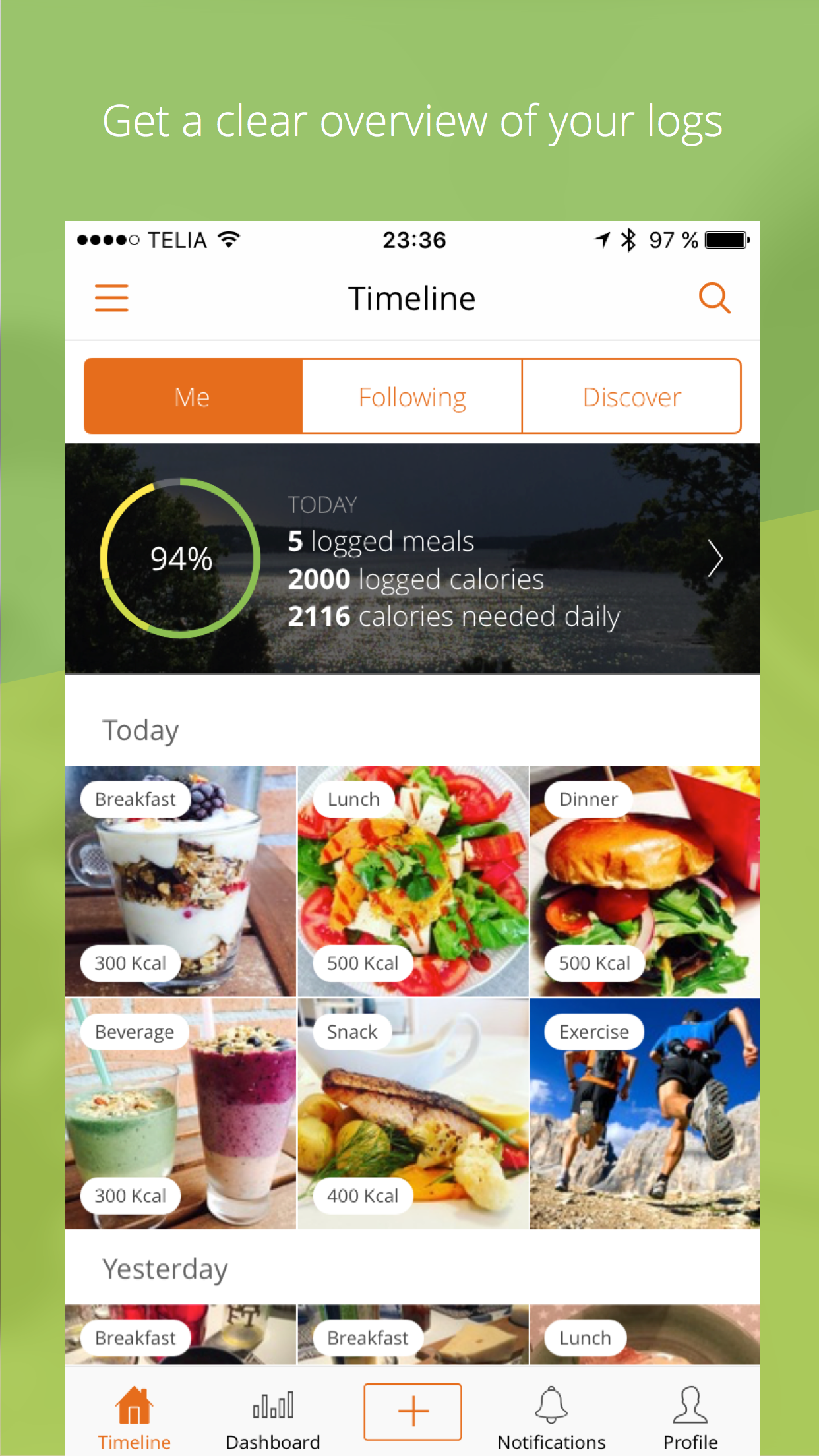 LogMyFood - Get healthy