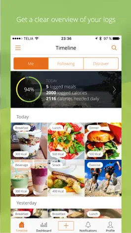 Game screenshot LogMyFood - Get healthy mod apk