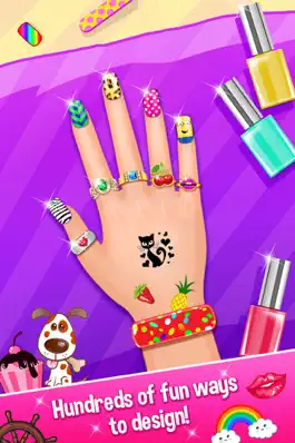 Game screenshot Nail Party Makeover and Nail Salon - girls game mod apk