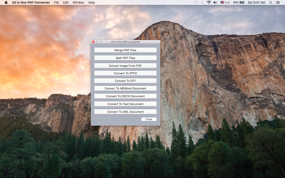 #1. All In One PDF Converter (macOS) By: Jyotsana Singh