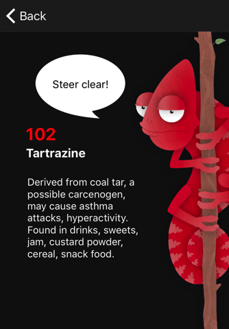 Chemeleon Food Additive Guide screenshot 4