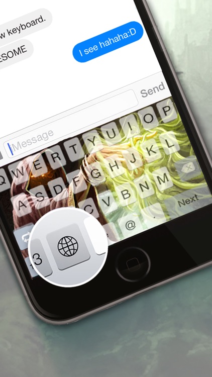 Custom Keyboard Wizard : Wonderful Color & Wallpaper Keyboard Magician Design Themes Photo Fantasy Style