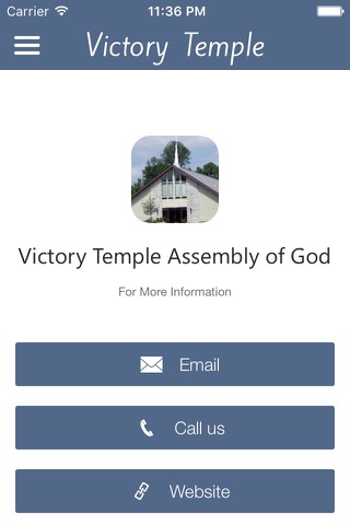 Victory Temple Assembly of God screenshot 2