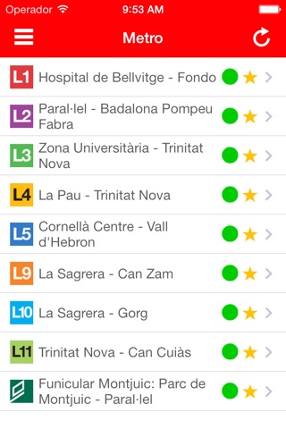 TMB App (Metro Bus Barcelona) screenshot 2