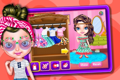 Cute baby holiday dressup !! screenshot 2