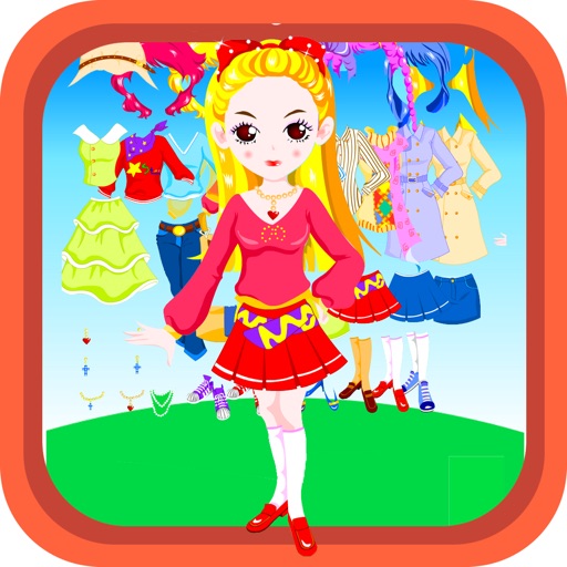 Colorful Doll DressUp iOS App
