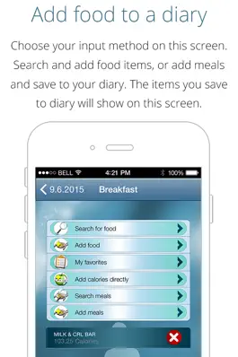 Game screenshot Calorie Counter Free - lose weight, gain fitness, track calories and reach your weight goal with this app as your pal hack