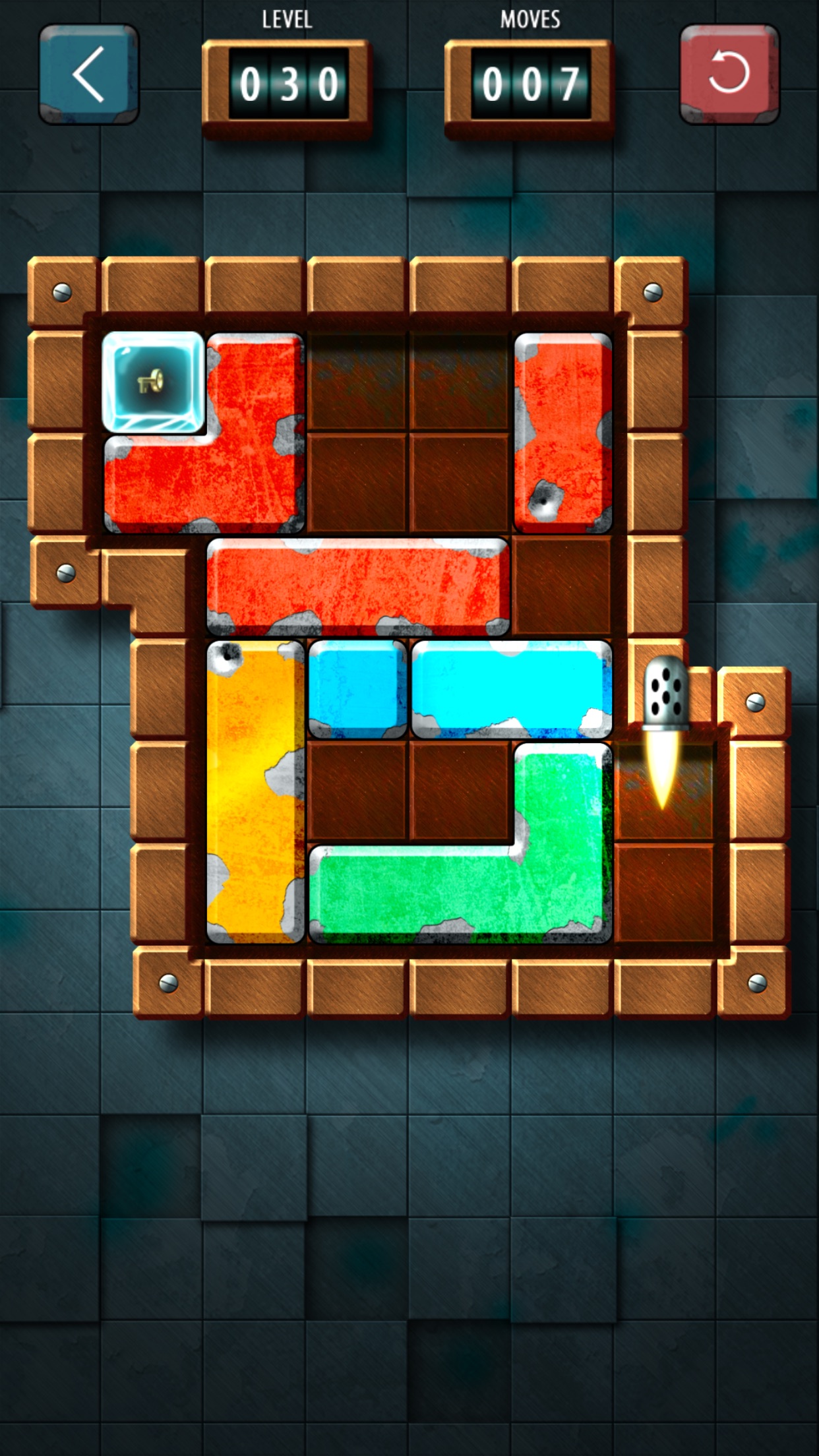 Screenshot do app Slide Tetromino Premium
