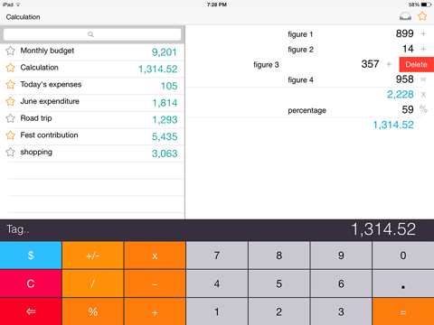 Screenshot #5 pour Visual Calculator - Pocket Edition