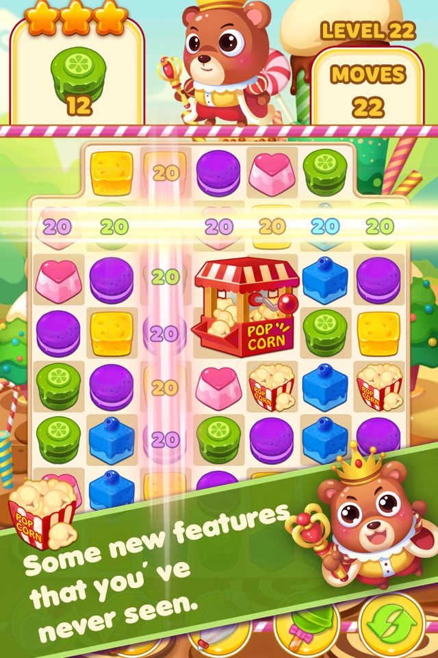 Cake Kingdom Story: Match 3 Puzzle screenshot 3