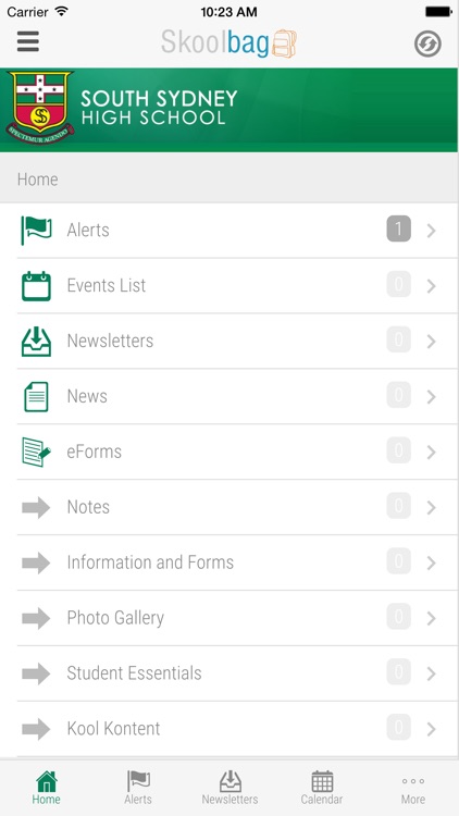 South Sydney High School - Skoolbag