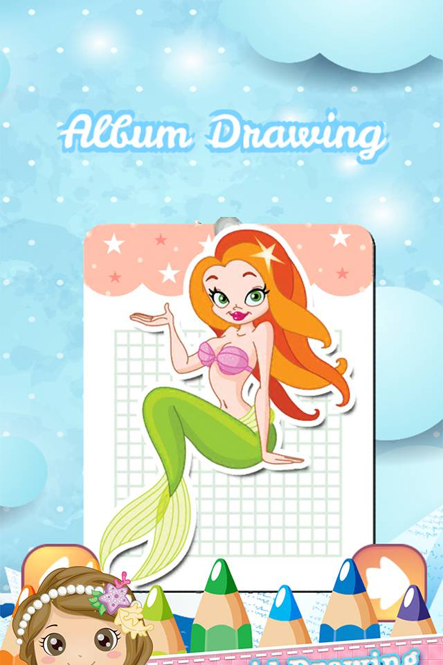 Mermaid Coloring Book Learning Games For Kids 4 th