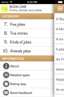 Game screenshot Funny Stories and Jokes apk