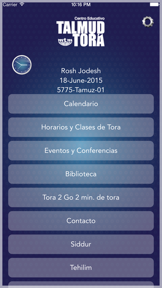 Talmud Tora Monte Sinai screenshot