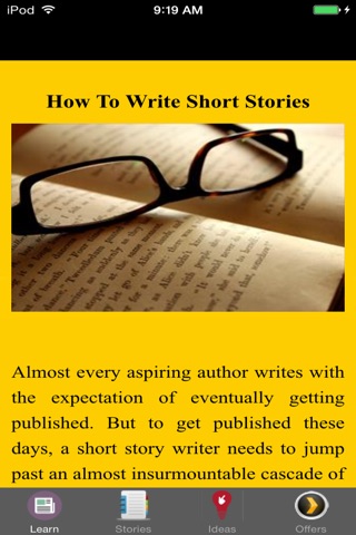 How To Write Short Stories - Fiction screenshot 2