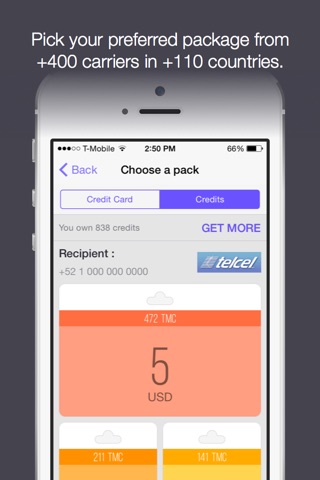 Top TopUp: Send Fast & Free Recharge to Prepaid Mobile Phones screenshot 2