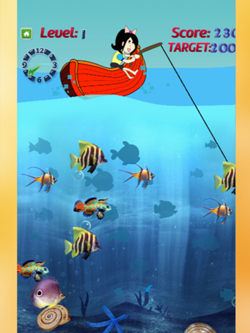 Screenshot #6 pour Fishing Kids Fun : Catch Big Fish for Girls Games
