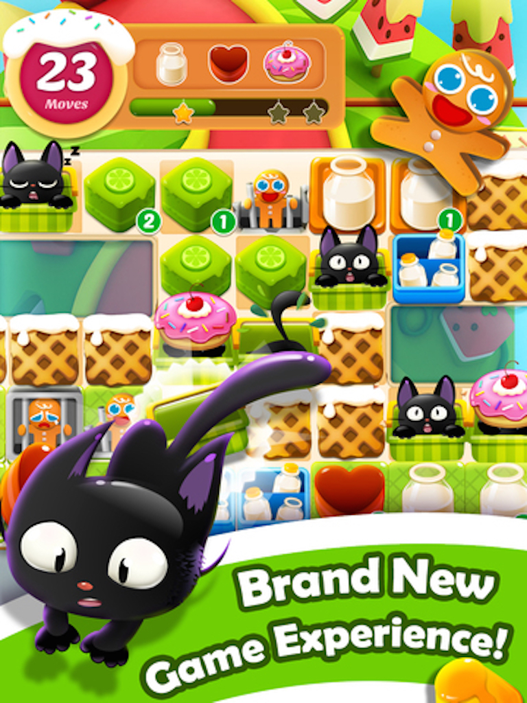Candy Cake Boom - 3 match splash desserts puzzle game screenshot 6