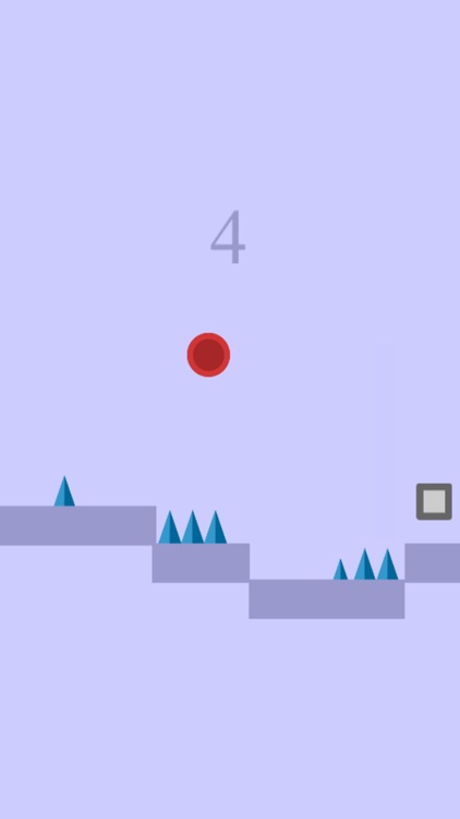 Super Bouncing Red Ball - Avoid The Spikes