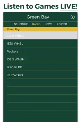 Game screenshot Green Bay Football Radio & Live Scores mod apk