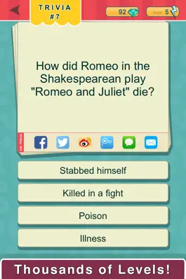 Game screenshot Trivia Quest™ Literatures - trivia questions mod apk