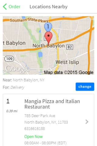 Mangia Pizza and Italian Restaurant screenshot 2