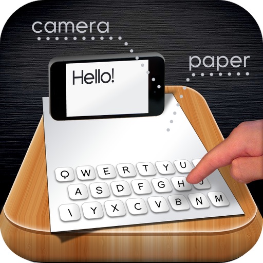 Paper Keyboard - Fast typing and playing with an alternative printed projector keypad icon