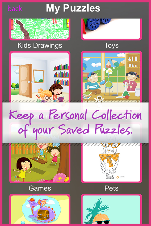 Jig-Saw Puzzle Games for Kids Toddlers and Family - Free Daily Puzzle
