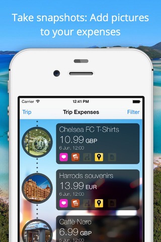 Travel Wallet - Expense tracker, control and save money in your trips screenshot 4